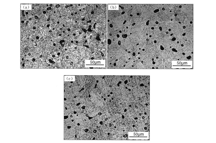 Fig1-2 the microstructure of4140 alloy treated at different tempering temperature