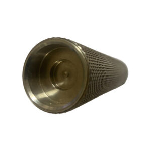 knurled machined part