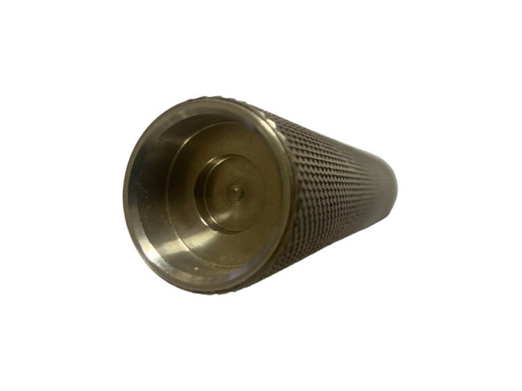 knurled machined part