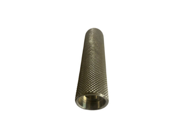 knurled machined part
